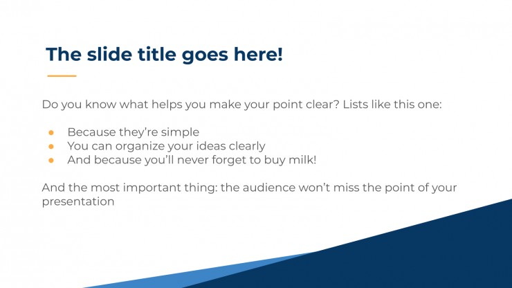 Blue Business presentation template