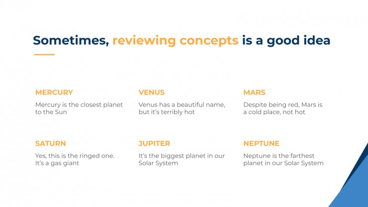 Blue Business presentation template