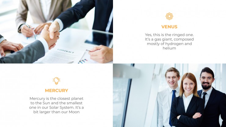 Blue Business presentation template