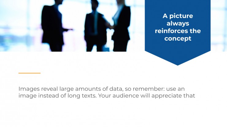Blue Business presentation template