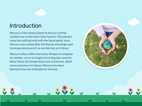 Plantilla de presentación Taller de protección medioambiental