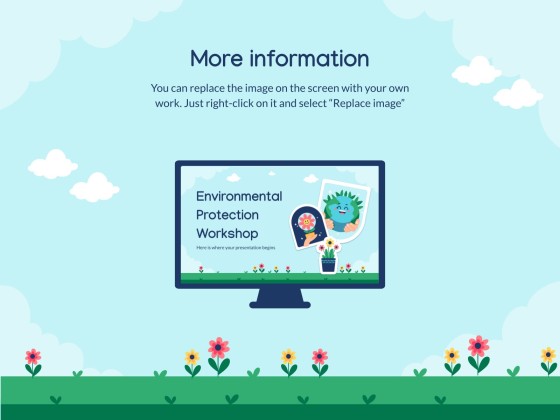 Plantilla de presentación Taller de protección medioambiental