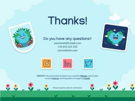 Plantilla de presentación Taller de protección medioambiental