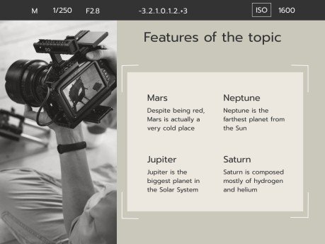 Videography Workshop presentation template 
