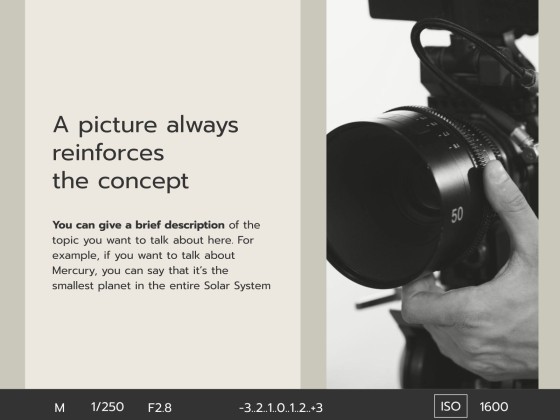 Videography Workshop presentation template 