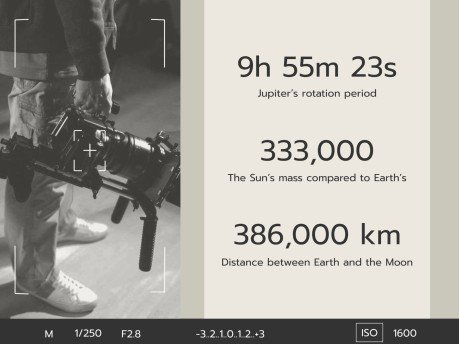 Videography Workshop presentation template 