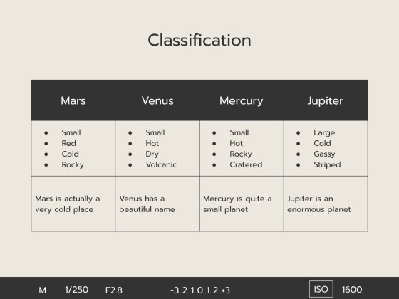 Videography Workshop presentation template 