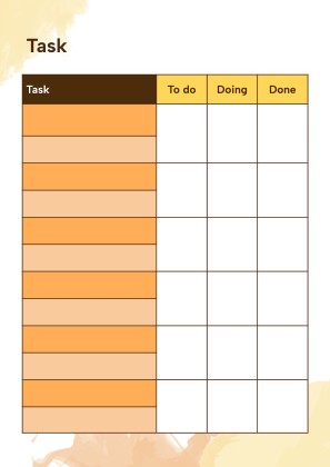 Modelo de apresentação Agenda para a universidade com salpicos de aquarela