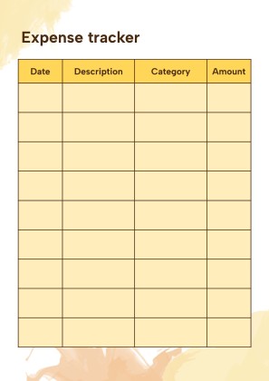 Modelo de apresentação Agenda para a universidade com salpicos de aquarela