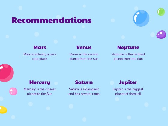 어린이를 위한 젤리 감각 워크숍 프레젠테이션 템플릿