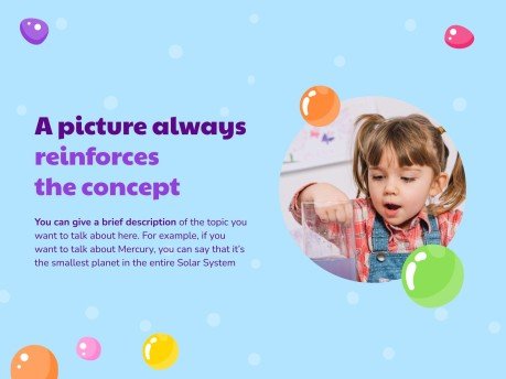 어린이를 위한 젤리 감각 워크숍 프레젠테이션 템플릿