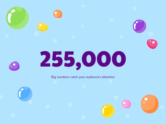 어린이를 위한 젤리 감각 워크숍 프레젠테이션 템플릿