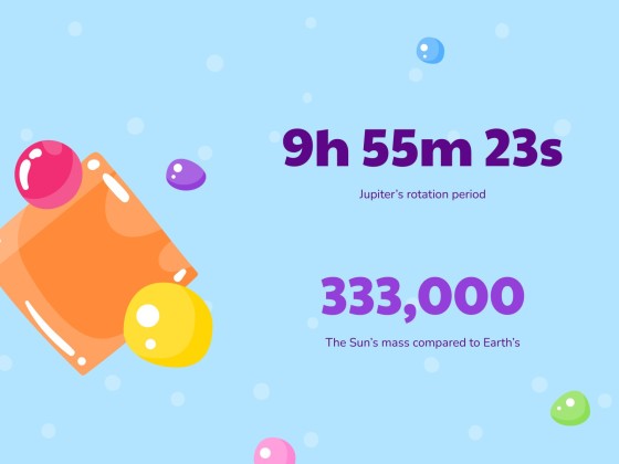 어린이를 위한 젤리 감각 워크숍 프레젠테이션 템플릿