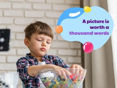 어린이를 위한 젤리 감각 워크숍 프레젠테이션 템플릿