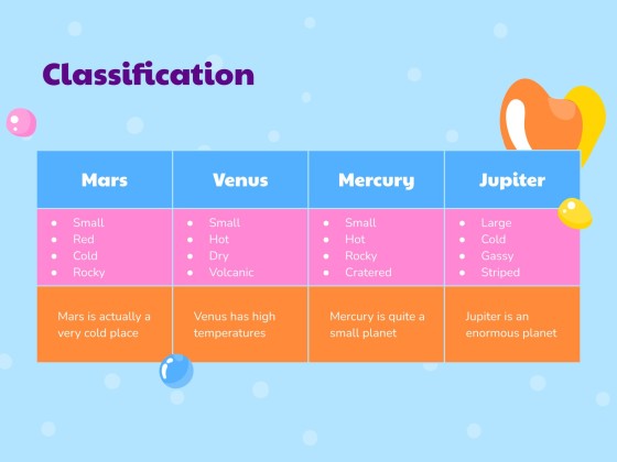 어린이를 위한 젤리 감각 워크숍 프레젠테이션 템플릿