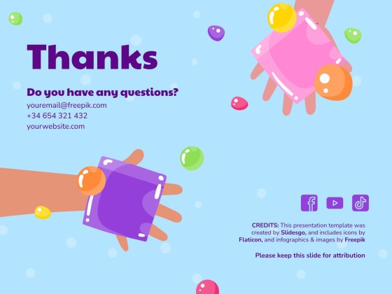 어린이를 위한 젤리 감각 워크숍 프레젠테이션 템플릿