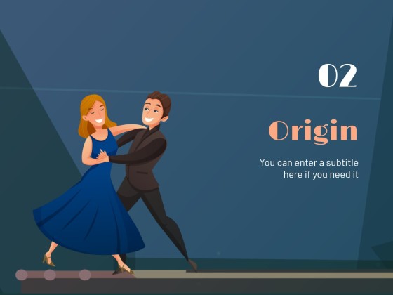Tango Dance Workshop presentation template 