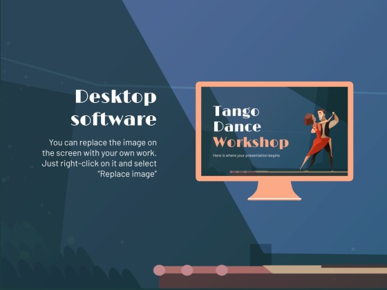 Tango Dance Workshop presentation template 