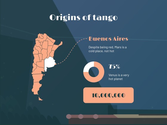 Tango Dance Workshop presentation template 