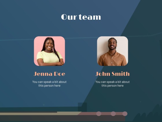 Tango Dance Workshop presentation template 