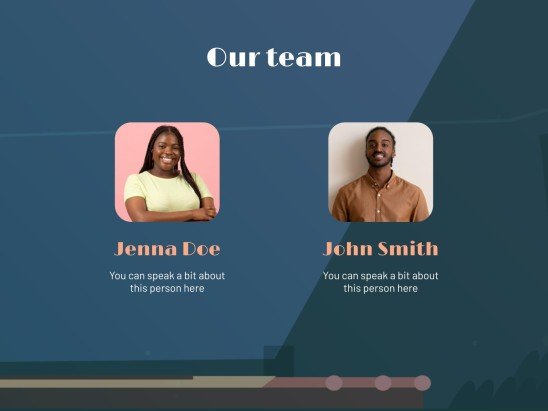 Tango Dance Workshop presentation template 