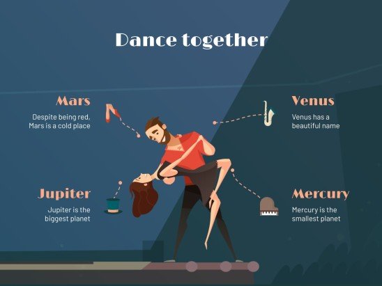 Tango Dance Workshop presentation template 