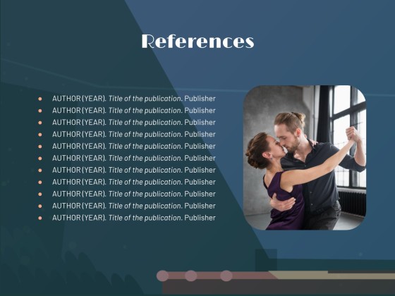 Tango Dance Workshop presentation template 