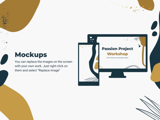 Passion Project Workshop presentation template 
