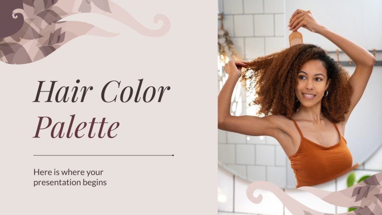 Hair Color Palette Presentation