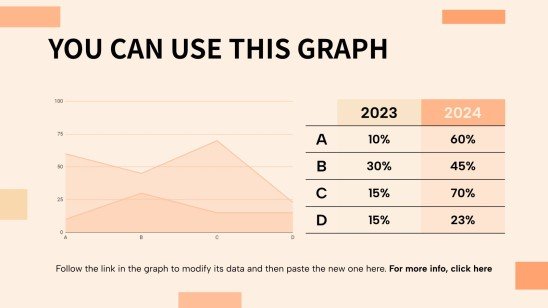 Color of the Year 2024: Peach Fuzz - Picture Theme presentation template 