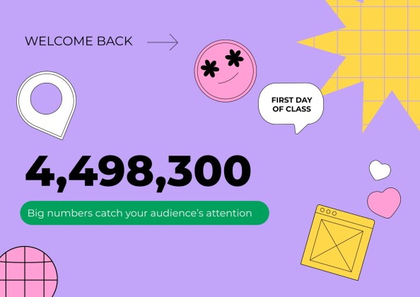 고등학교를 위한 학교 활동으로 돌아가기 프레젠테이션 템플릿