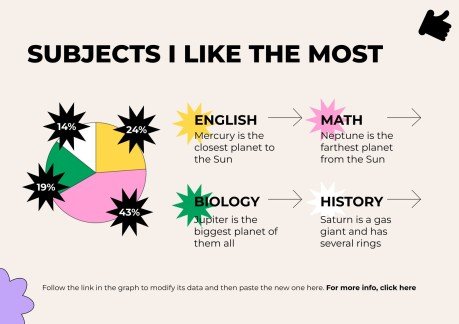 고등학교를 위한 학교 활동으로 돌아가기 프레젠테이션 템플릿