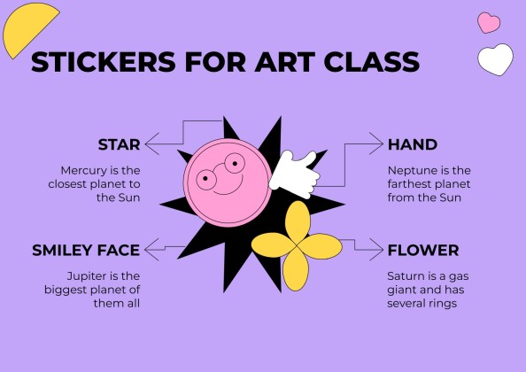 고등학교를 위한 학교 활동으로 돌아가기 프레젠테이션 템플릿