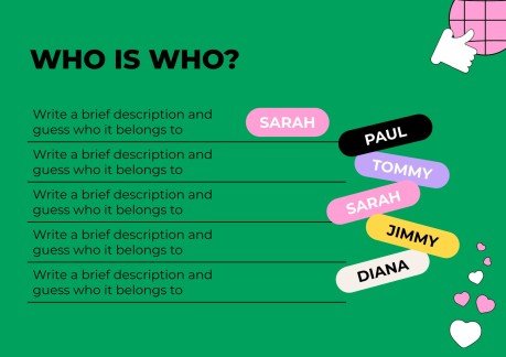 고등학교를 위한 학교 활동으로 돌아가기 프레젠테이션 템플릿