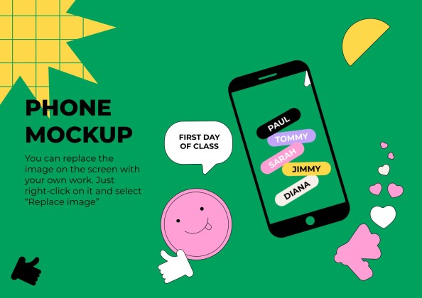 고등학교를 위한 학교 활동으로 돌아가기 프레젠테이션 템플릿