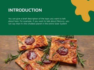 이탈리아 파스타 워크숍 프레젠테이션 템플릿