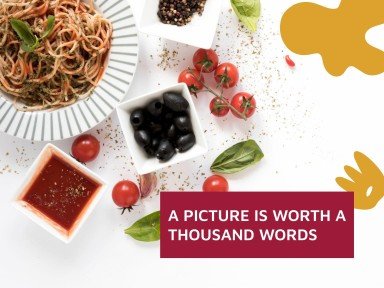 이탈리아 파스타 워크숍 프레젠테이션 템플릿