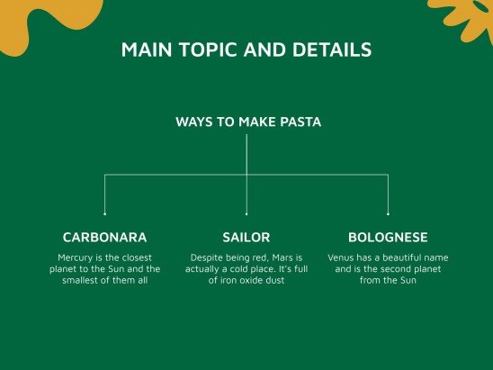 이탈리아 파스타 워크숍 프레젠테이션 템플릿