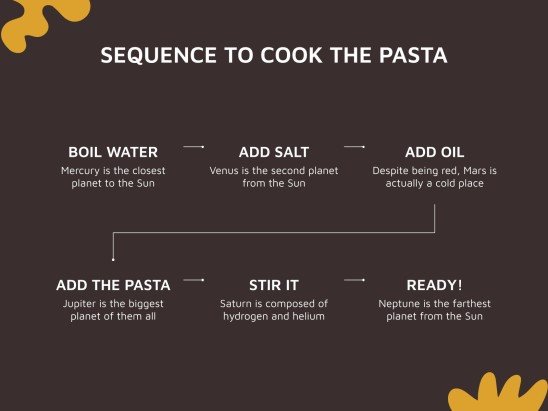이탈리아 파스타 워크숍 프레젠테이션 템플릿