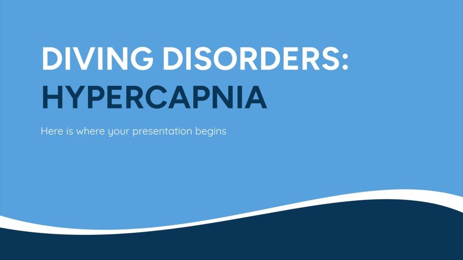 Diving Disorders Hypercapnia Presentation