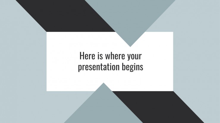 Geometric Business presentation template