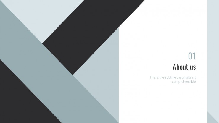 Geometric Business presentation template