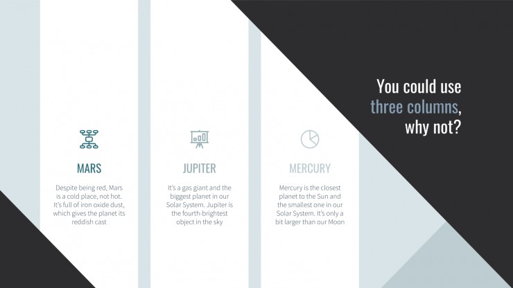 Geometric Business presentation template