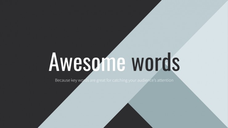 Geometric Business presentation template