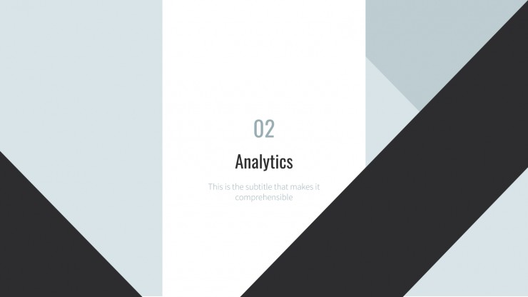 Geometric Business presentation template