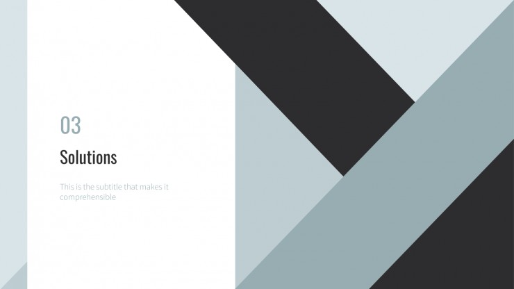 Geometric Business presentation template