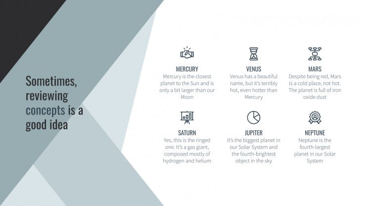 Geometric Business presentation template