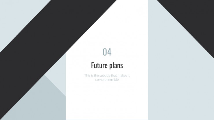 Geometric Business presentation template