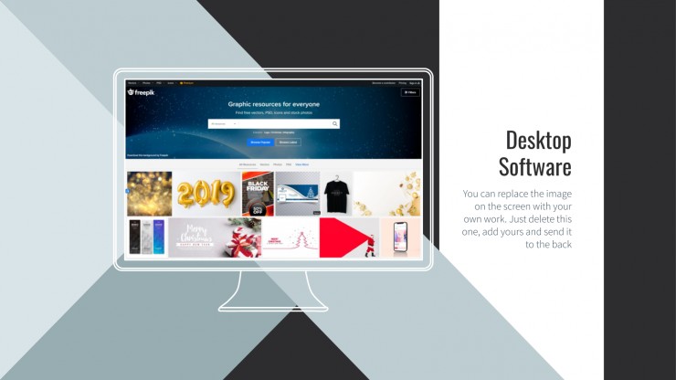 Geometric Business presentation template