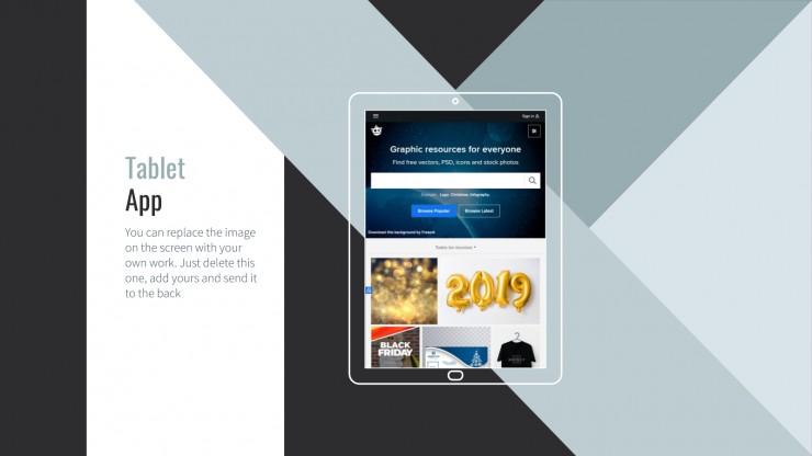 Geometric Business presentation template